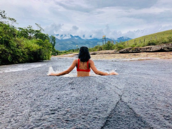 Sitting in Las Gachas