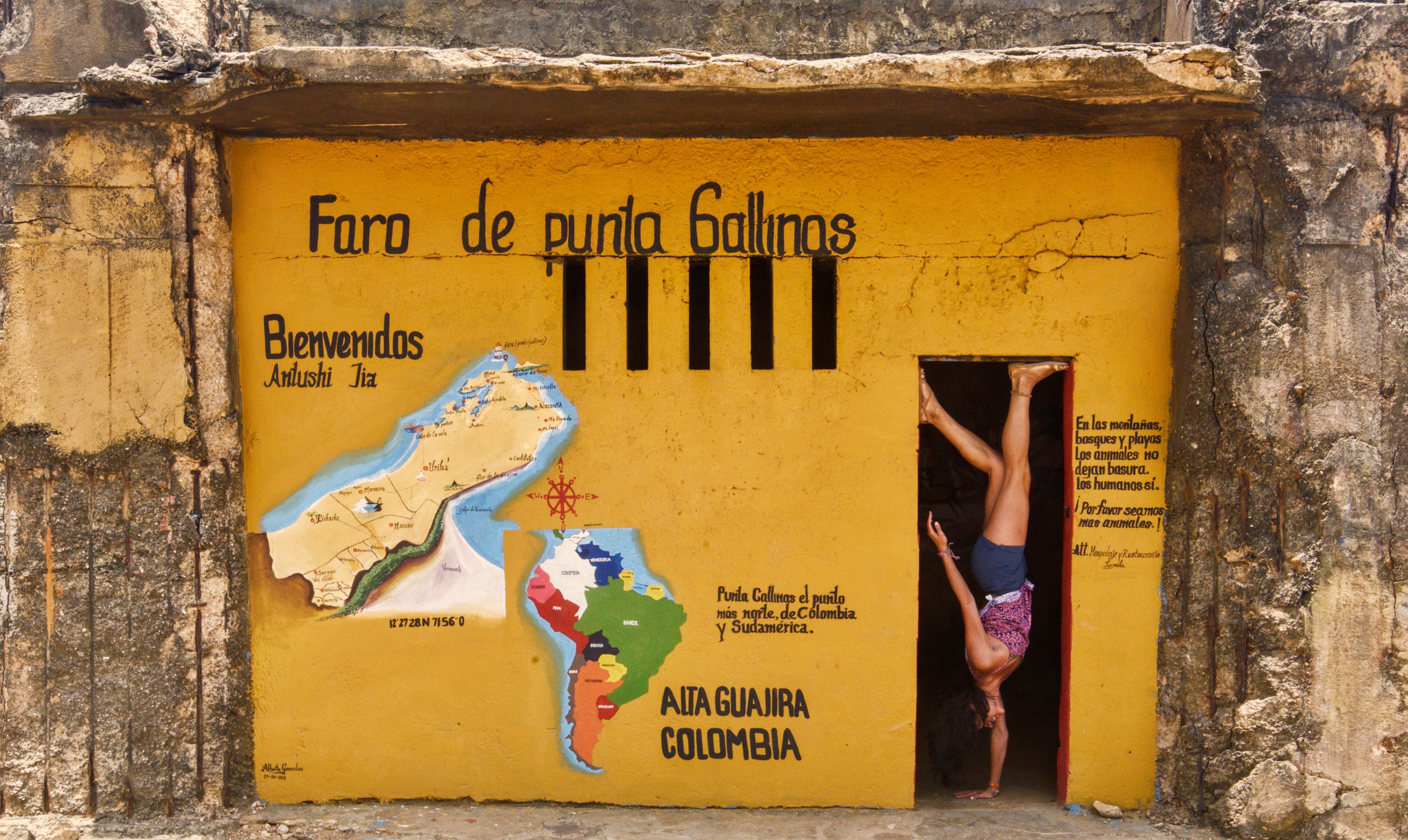 Attempted Hairstand at Punta Gallinas
