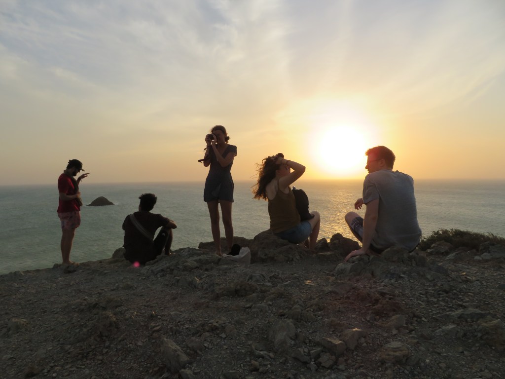 Sunset at Faro de Cabo de la Vela