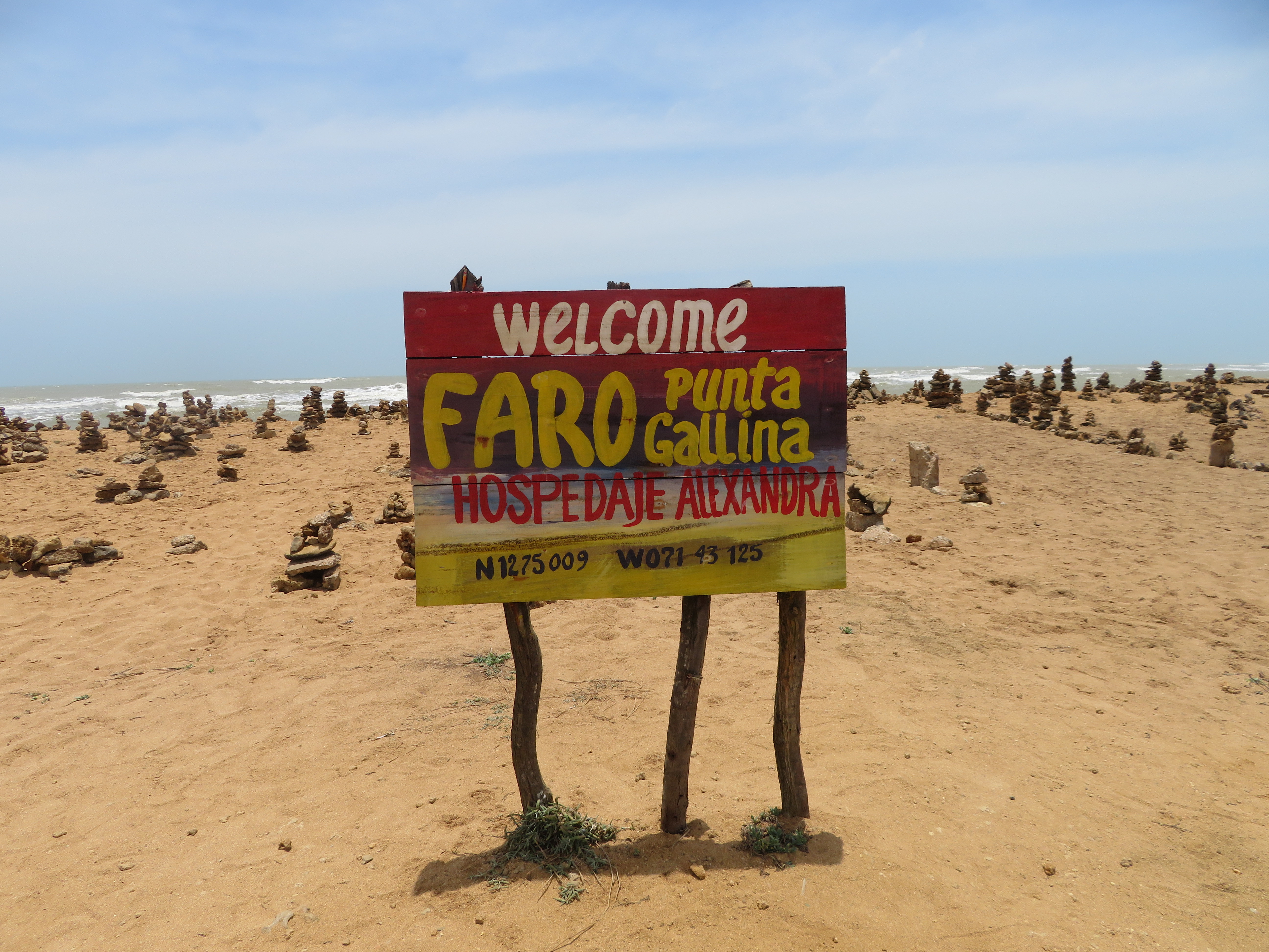 Welcome to Faro Punta Gallinas